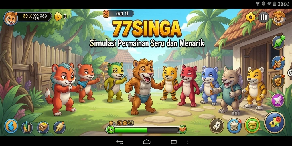 Screenshot gameplay 77SINGA yang menunjukkan aksi seru dan menarik.