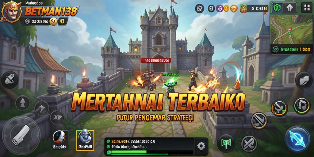Menampilkan gameplay Tower Defense yang seru dan strategis.