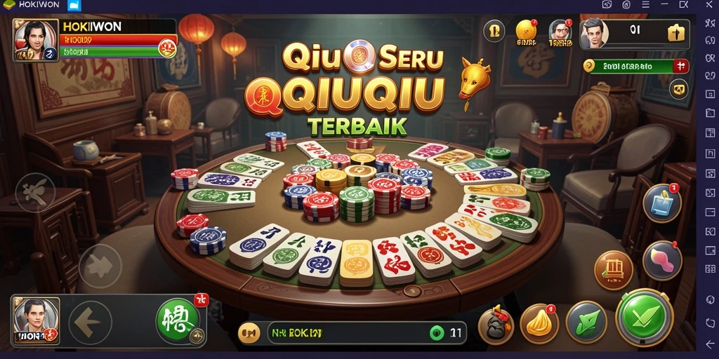 Tampilan gameplay HOKIWON yang seru dan menarik.
