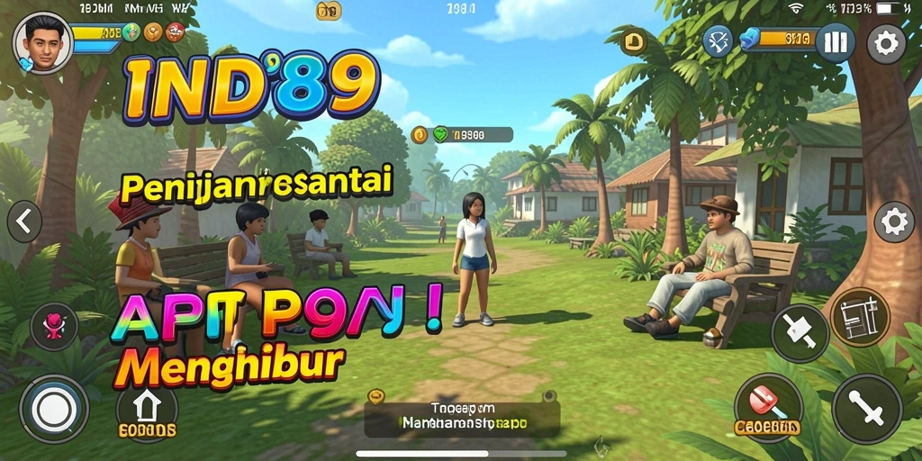 Menampilkan gameplay santai yang menyenangkan dari IND89.