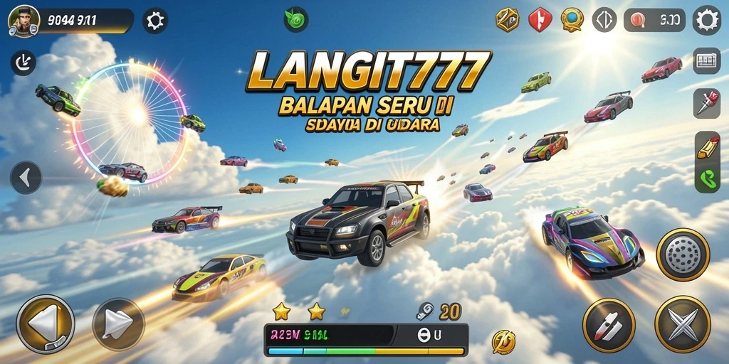 Tampilan gameplay LANGIT777 yang mendebarkan dan penuh aksi.