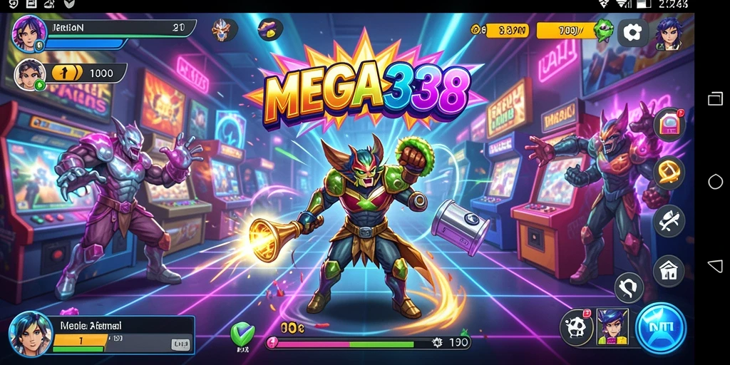 Screenshot gameplay MEGA338 yang memukau dan seru.