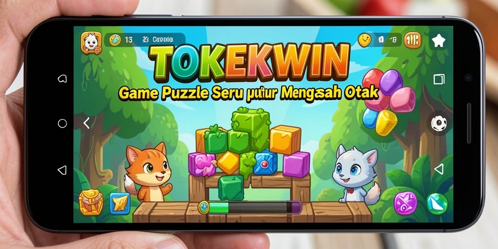 Tampilan gameplay TOKEKWIN yang menantang dan seru.