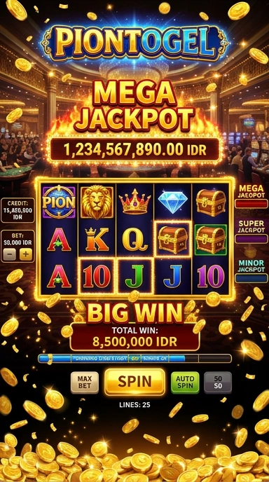 Halaman aplikasi piontogel dengan informasi lengkap dan ulasan pengguna.